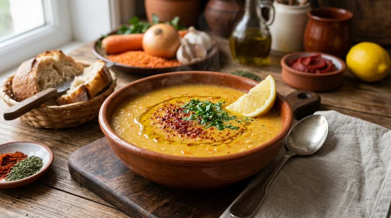 Lentil Soup (Mercimek Çorbası)
