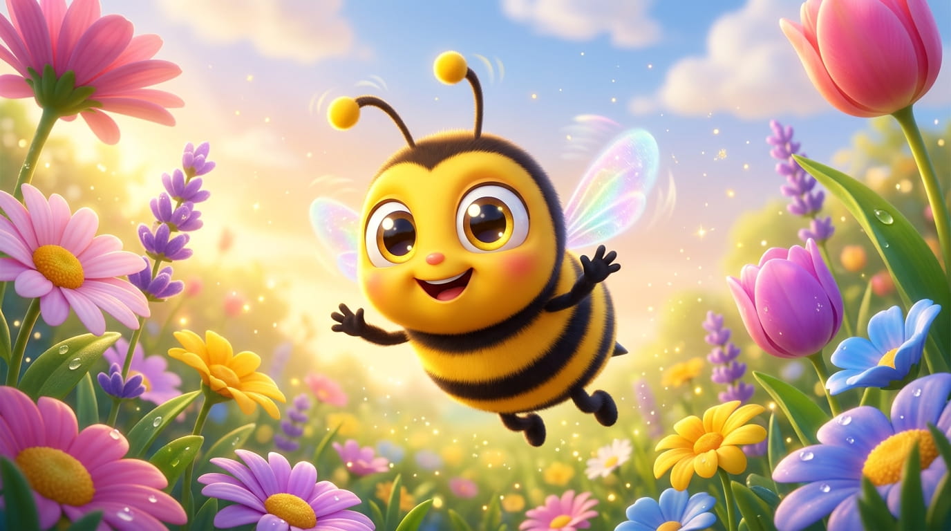 Bea the Honeybee - A Tiny Hero of the Meadow