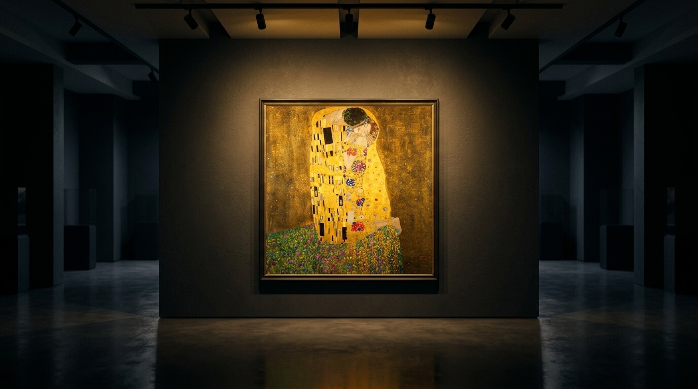 The Romantic World of The Kiss by Gustav Klimt