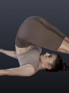 Modified Plow Pose