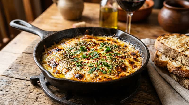 Argentine Provoleta with Herbs