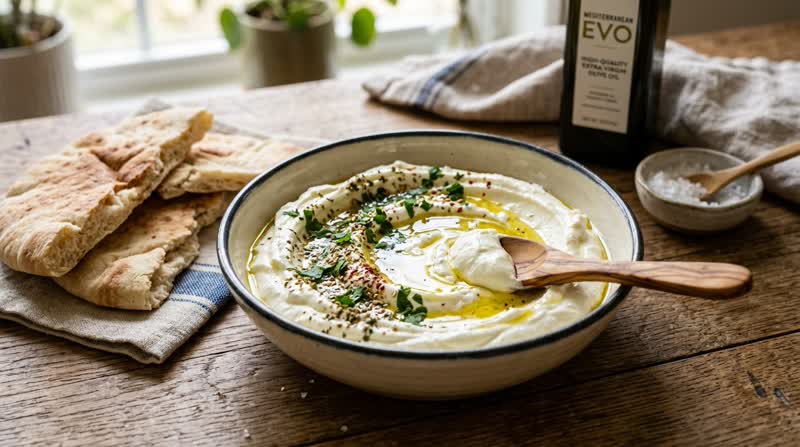 Labneh (Strained Yogurt Cheese)