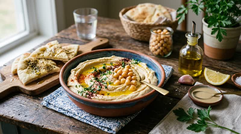 Lebanese Hummus