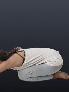 Bound Prayer Stretch