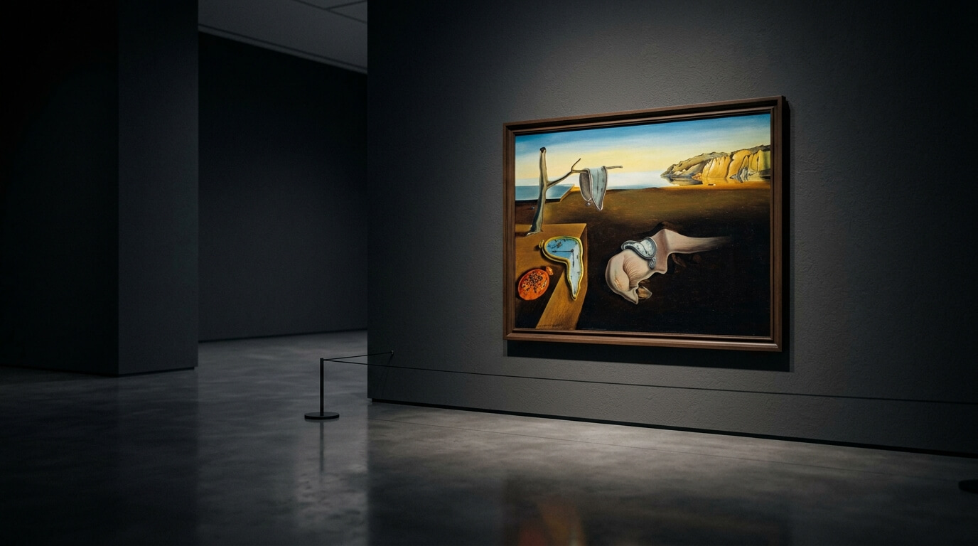 Salvador Dalí and The Persistence of Memory