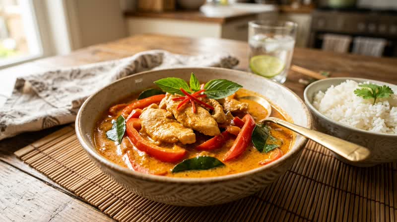Panang Curry with Chicken