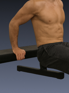 Bench Dip Between Benches - Maximize Triceps Strength!