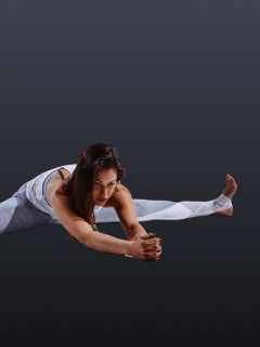 Supine Straddle Stretch