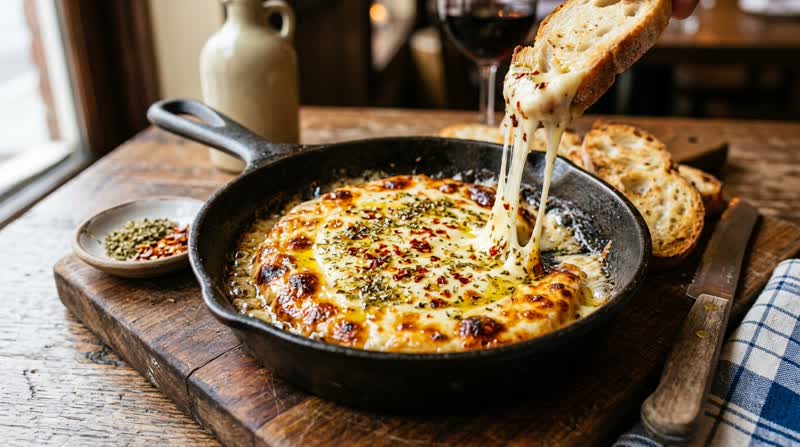 Provoleta (Grilled Provolone Cheese)