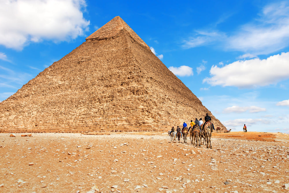 The Great Pyramids of Giza: An Ancient Engineering Masterpiece