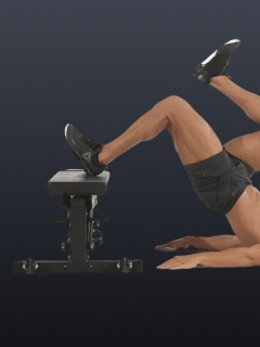 Elevated Single-Leg Glute Power Lift