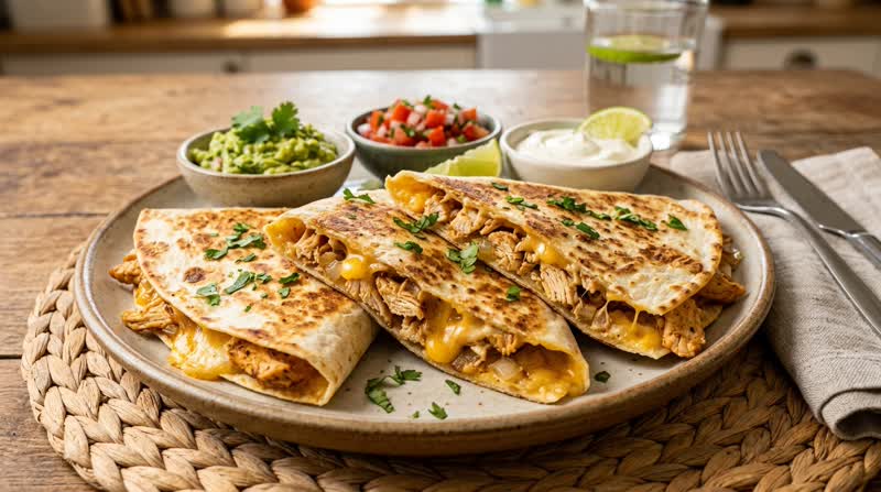 Chicken Quesadillas