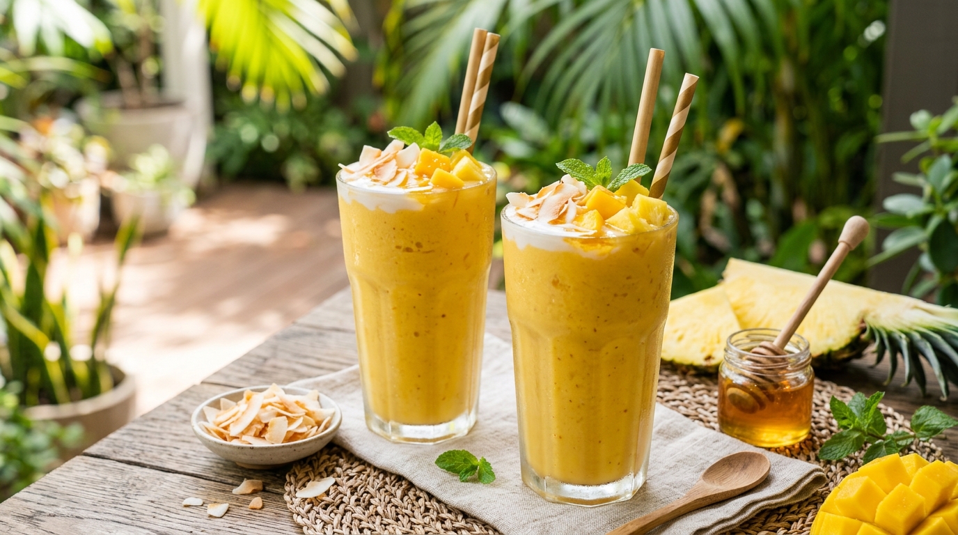 Tropical Coconut Smoothie