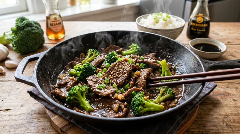Beef and Broccoli Stir-Fry