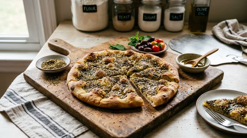 Zaatar Manakish
