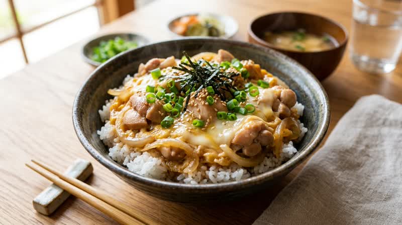 Oyakodon (Chicken and Egg Rice Bowl)
