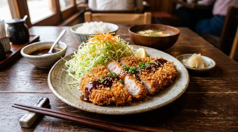 Tonkatsu (Breaded Pork Cutlet)