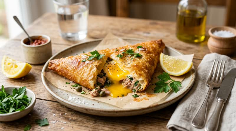 Brik with Egg