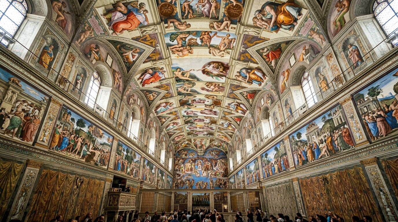 The Story Behind Michelangelo’s Sistine Chapel Ceiling