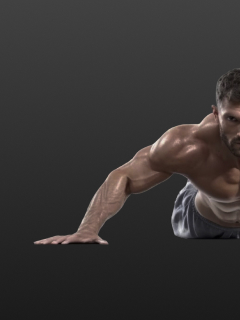Wall Crawl Push - Activate Core and Upper Body