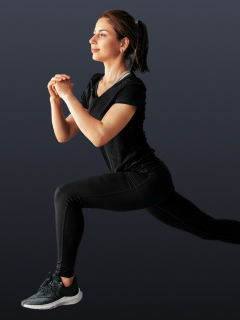 Curtsy Lunge