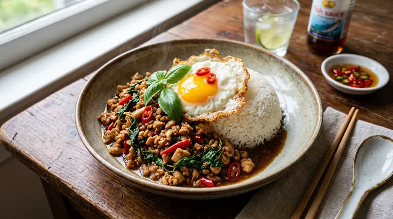 Thai Basil Chicken (Pad Krapow Gai)