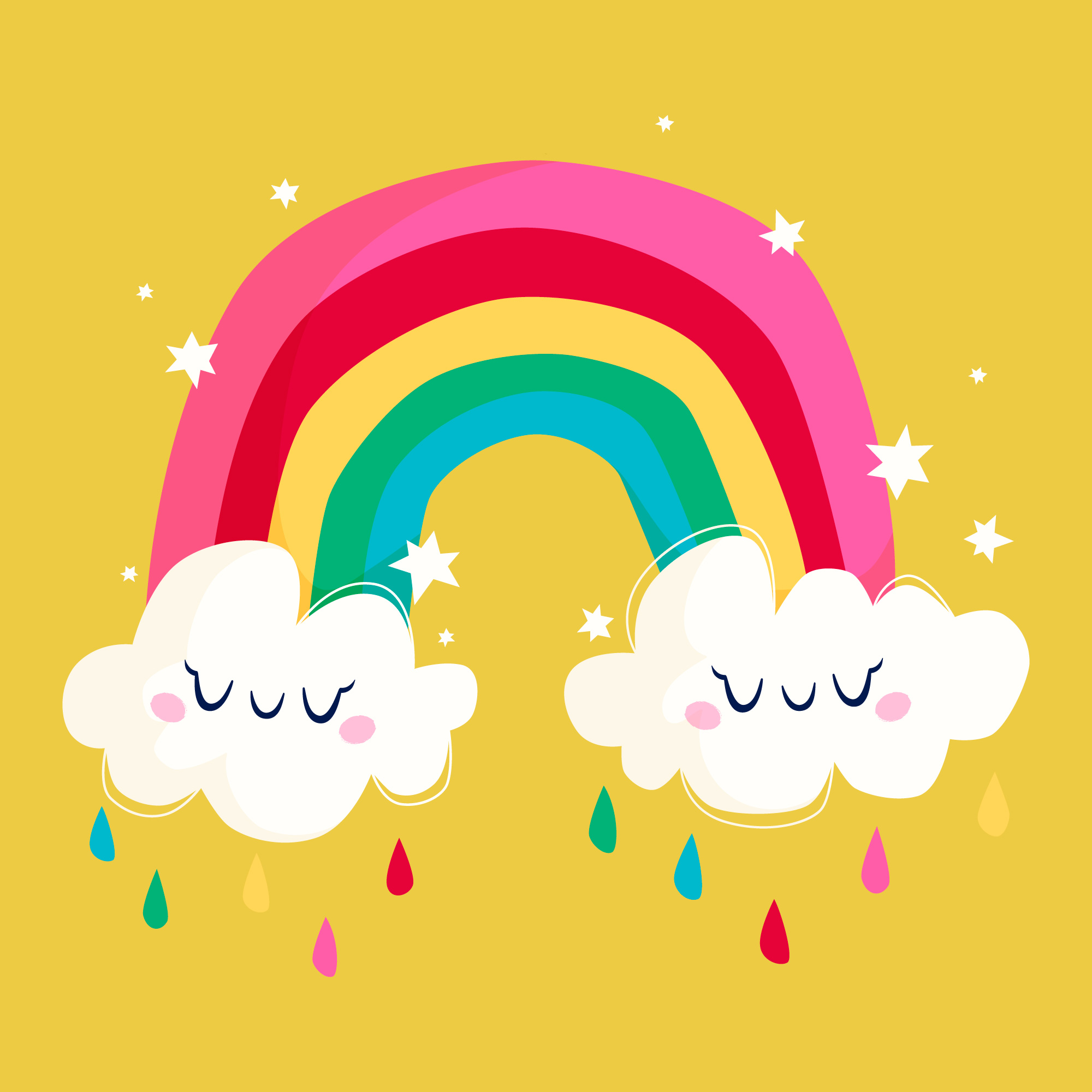 How Do Rainbows Appear in the Sky?