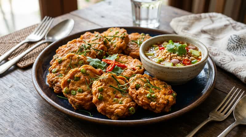 Thai Fish Cakes (Tod Mun Pla)