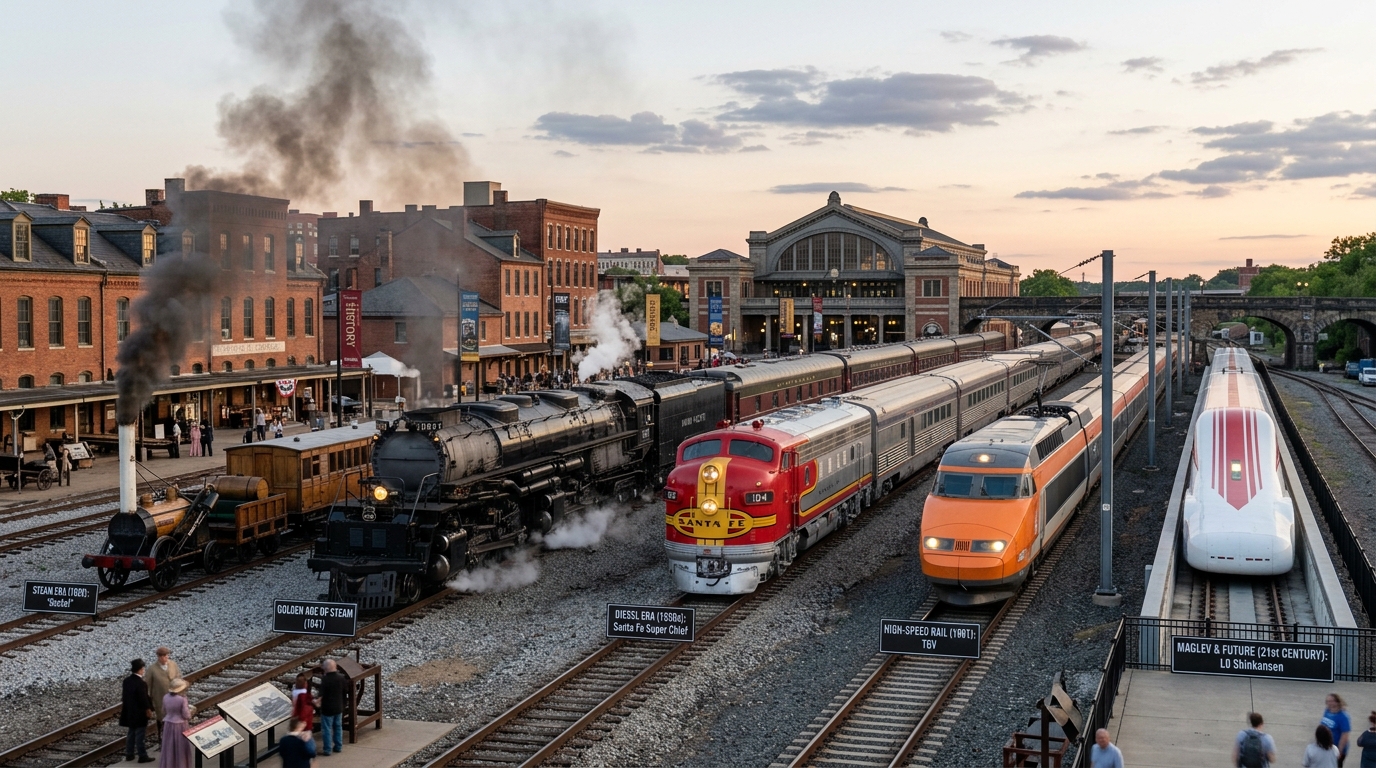 On the Right Track: The Evolution of Train Design