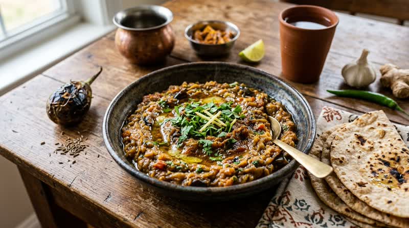Baingan Bharta (Smoky Eggplant Mash)