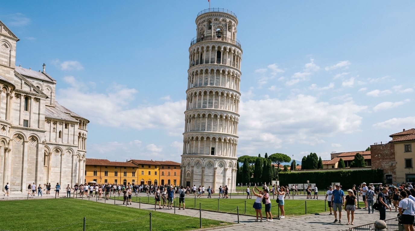 Tilted Masterpiece: The Story of the Leaning Tower of Pisa