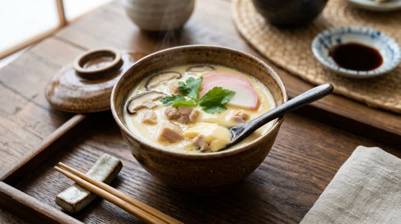 Chawanmushi (Japanese Savory Egg Custard)