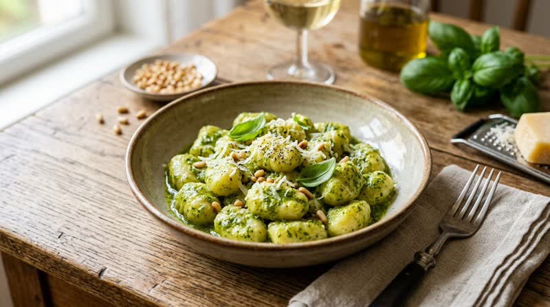 Gnocchi al Pesto